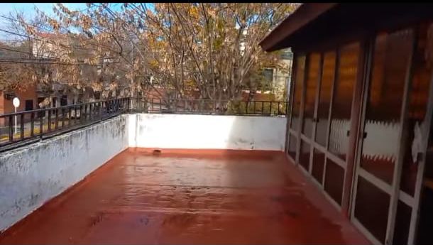 Terraza impermeabilizada terminada